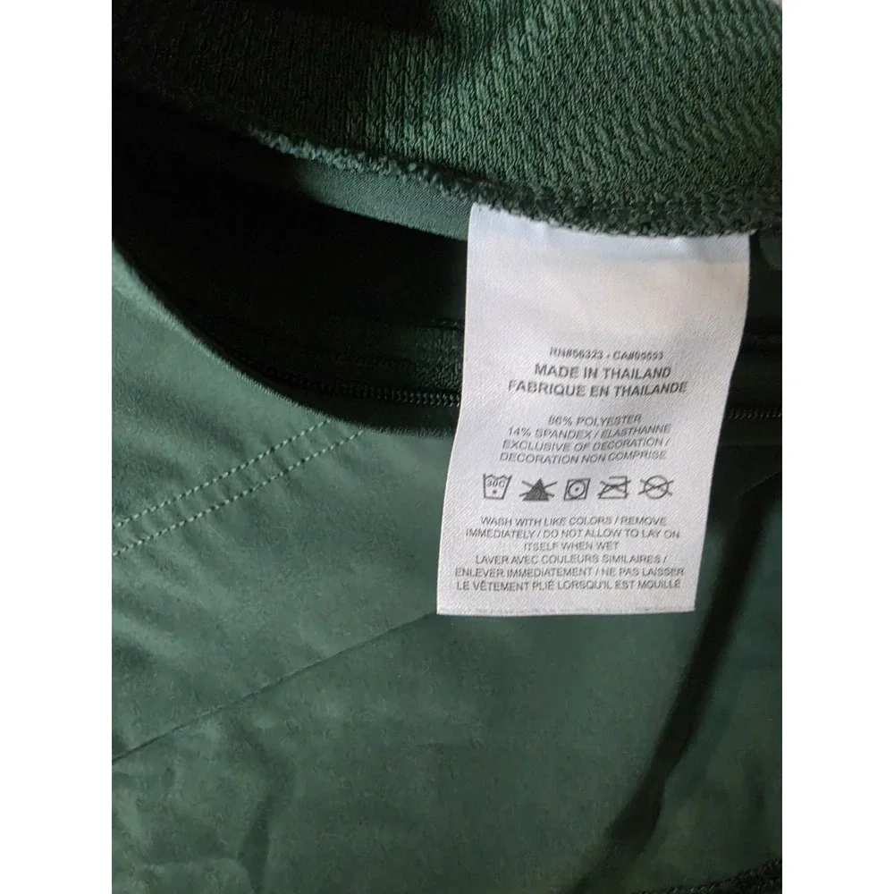Green Bay Packers Nike Green Sideline Coach Men Short Sleeve Hoodie Jacket Sz XL